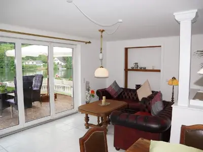 Ein Sitzbereich in der Unterkunft Apartment Moseljuwel-Traumferien Ferienwohnung by Interhome