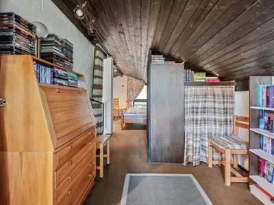 Die Bibliothek im Ferienhaus
