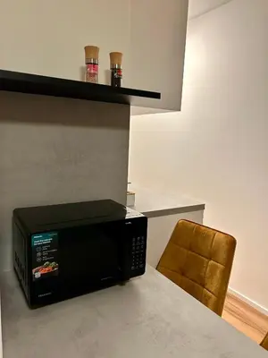 Grundriss der Unterkunft B & A Apartment mit Balkon und Parkplatz in Koblenz Metternich