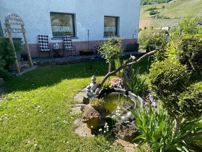 Ein Garten an der Unterkunft Ferienwohnung Weller