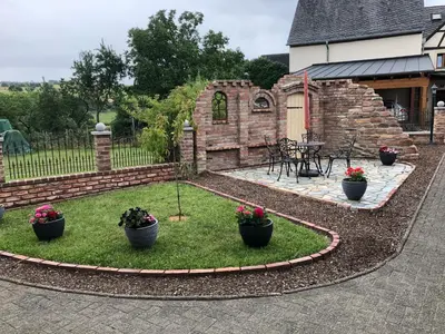 Ein Garten an der Unterkunft Ferienwohnung Braun