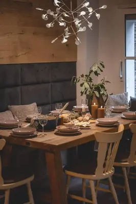 Grundriss der Unterkunft Hofgut Eveshausen Familienquartier Chalet 6-11 Gäste