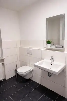 Ein Badezimmer in der Unterkunft Mosel Two-Room Apartment
