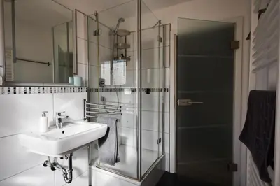 Ein Badezimmer in der Unterkunft Haus Resi in Kleinich