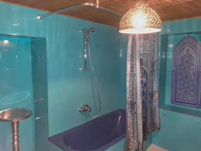 Ein Badezimmer in der Unterkunft Manderscheid