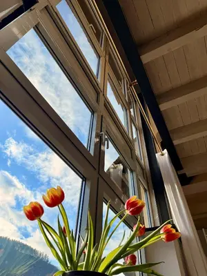 Ein Balkon oder eine Terrasse in der Unterkunft Urlaubsschmiede Mosel