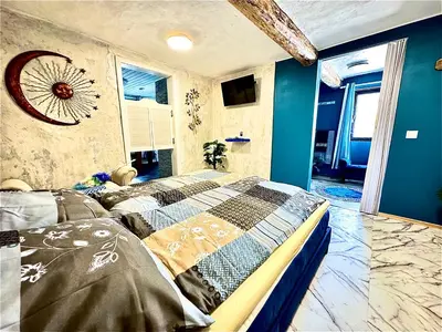 Ein Bett oder Betten in einem Zimmer der Unterkunft Casa Alba
