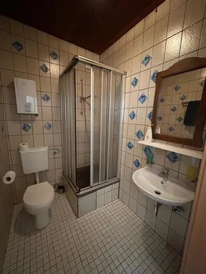 Ein Badezimmer in der Unterkunft Apartment Basile