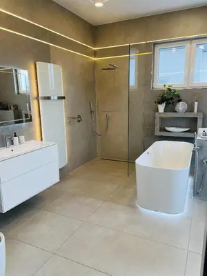Ein Badezimmer in der Unterkunft LOFT - Exclusive Penthousewohnung
