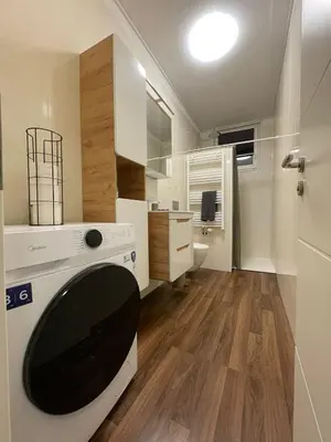 Küche/Küchenzeile in der Unterkunft 3 Wohnungen in einem Haus, ideal bis 14 Personen