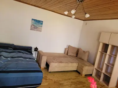 Ein Bett oder Betten in einem Zimmer der Unterkunft RELAX PUR in der NATUR I & II