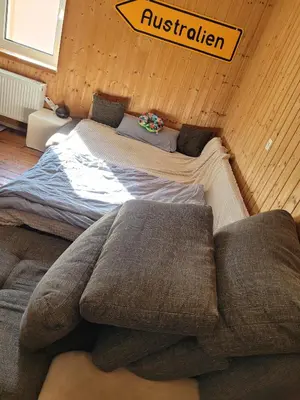 Ein Bett oder Betten in einem Zimmer der Unterkunft RELAX PUR in der NATUR I & II