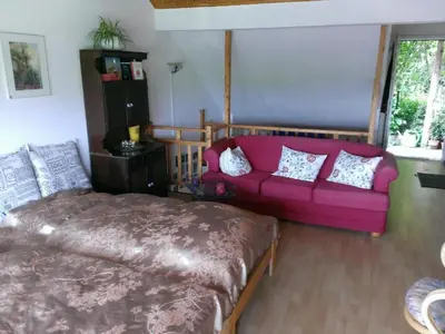 Ein Bett oder Betten in einem Zimmer der Unterkunft Apartment Appartement in Reetz mit Grill und Garten by Interhome