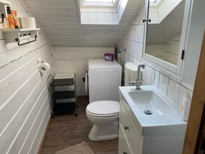 Ein Badezimmer in der Unterkunft Holiday Home in Meiserich mit Terrasse und Garten by Interhome