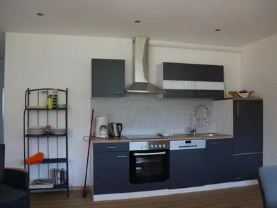 Küche/Küchenzeile in der Unterkunft Apartment Moseltraum by Interhome