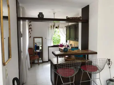 Ein Sitzbereich in der Unterkunft Apartment Gesamte Wohnung in Bad Kreuznach by Interhome