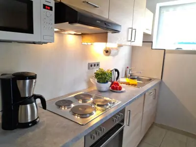 Küche/Küchenzeile in der Unterkunft Apartment FeWo Sonnenblume by Interhome