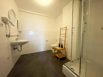 Ein Badezimmer in der Unterkunft Wunder schöne Ferienunterkunft mitten im Zentrum von Koblenz