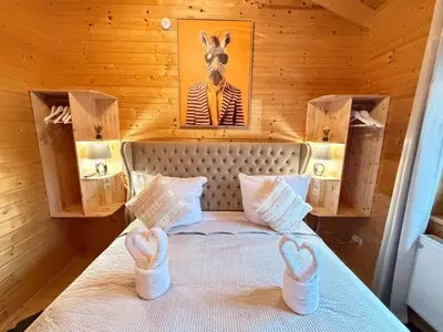 Grundriss der Unterkunft Sky-View Chalet am Waldsee