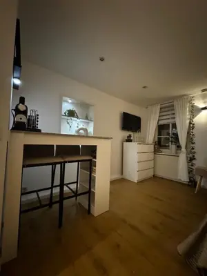 Küche/Küchenzeile in der Unterkunft BG Living & Hosting - Stilvolles Studio im Herzen der Stadt - WLAN inklusive
