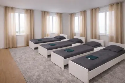 Ein Bett oder Betten in einem Zimmer der Unterkunft Comfort Stay Koblenz