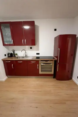 Küche/Küchenzeile in der Unterkunft Comfort Stay Koblenz