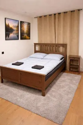 Ein Bett oder Betten in einem Zimmer der Unterkunft Comfort Stay Koblenz