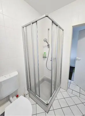 Ein Badezimmer in der Unterkunft Apartment Kliniknähe