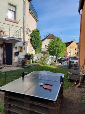 Tischtennis in der Unterkunft RELAX PUR in der NATUR II oder in der Nähe