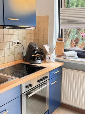 Küche/Küchenzeile in der Unterkunft Apartment in Zell an der Mosel