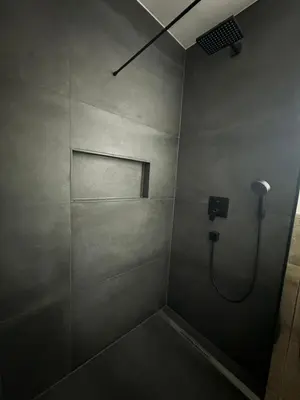 Ein Badezimmer in der Unterkunft Apartment Timeout