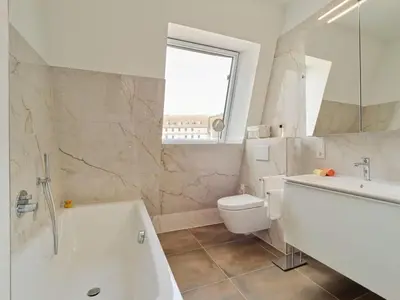 Ein Badezimmer in der Unterkunft Alte Druckerei