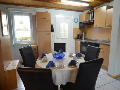 Küche/Küchenzeile in der Unterkunft Apartment in Gransdorf with Scenic Views