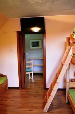 Ein Etagenbett oder Etagenbetten in einem Zimmer der Unterkunft Franky House am Nürburgring