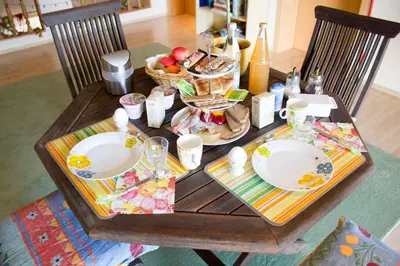Essen im Bed & Breakfast oder in der Nähe