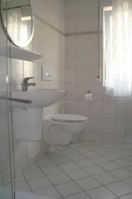 Ein Badezimmer in der Unterkunft Residenz Moselstausee