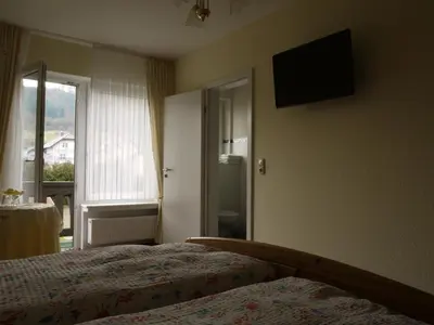 Ein Bett oder Betten in einem Zimmer der Unterkunft Haus Reitz