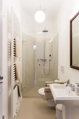 Ein Badezimmer in der Unterkunft Landhaus Reverchon