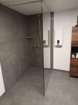 Ein Badezimmer in der Unterkunft Ferienwohnung In der Kehr