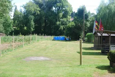 Ein Garten an der Unterkunft Ferienwohnung Cillien