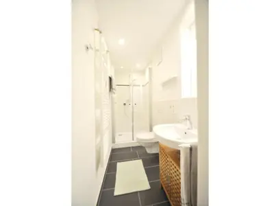 Ein Badezimmer in der Unterkunft Ferienwohnung am Moselufer