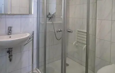 Ein Badezimmer in der Unterkunft Cozy Apartment In Gerolstein-Müllenborn