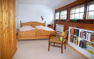 Ein Bett oder Betten in einem Zimmer der Unterkunft Gorgeous Apartment In Schönecken