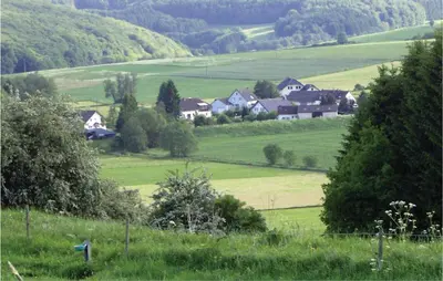 Naturlandschaft in der Nähe der Ferienwohnung