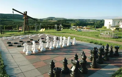 Ein allgemeiner Bergblick oder ein Berglick von des Ferienhauses aus