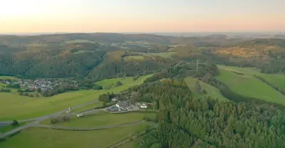 Naturlandschaft in der Nähe des Hotels