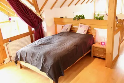 Ein Bett oder Betten in einem Zimmer der Unterkunft Haus Winkelchen