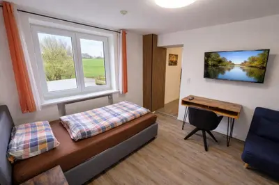 TV/Unterhaltungsangebot in der Unterkunft Speedys Bed & Breakfast