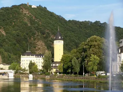 Naturlandschaft in der Nähe der Villa