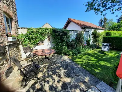 Ein Garten an der Unterkunft Maternushof